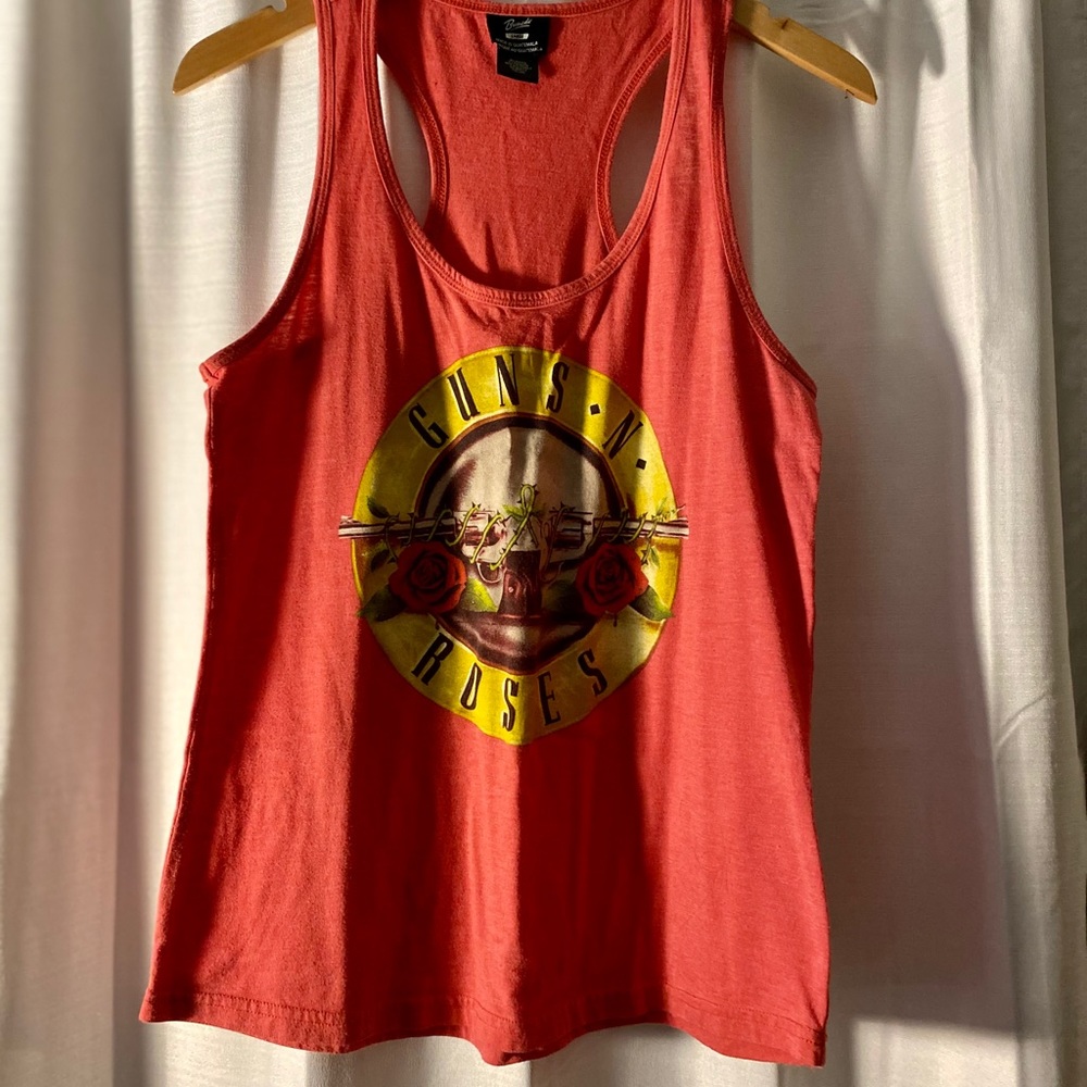 Guns N’ Roses tank top.
